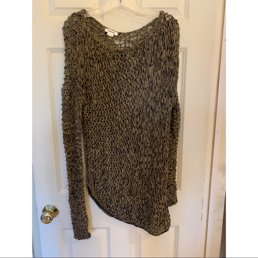 Helmet Lang Asymmetrical Sweater